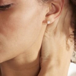 Boucles D'oreilles Puces Siera Or Jaune Perle De Culture 9 Boucles D'oreilles Puces Siera Or Jaune Perle De Culture -Fanny Boutique B3OFJU2277 model0