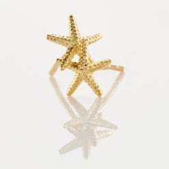 Boucles D'oreilles Or Jaune Aenor Puces -Fanny Boutique B3OFJW00AN view2