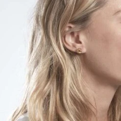 Boucles D'oreilles Puces Or Jaune Gauderique 9 Boucles D'oreilles Puces Or Jaune Gauderique -Fanny Boutique B3OFJW00G6 model0