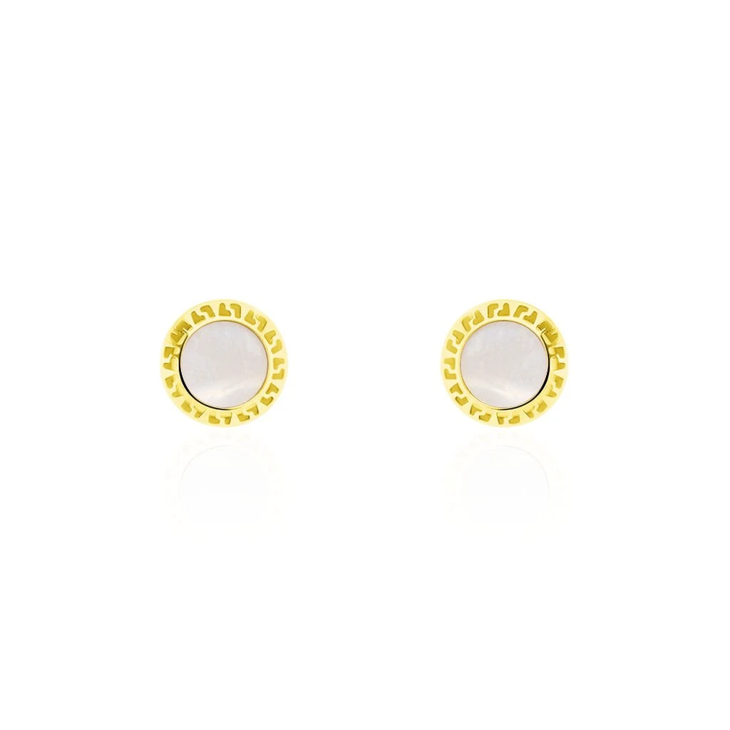 Boucles D'oreilles Puces Himelinda Or Jaune 3 Boucles D'oreilles Puces Himelinda Or Jaune
