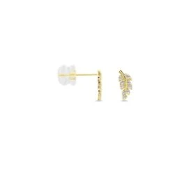 Boucles D'oreilles Puces Iuliana Or Jaune Oxyde De Zirconium -Fanny Boutique B3OFJZW977 view1