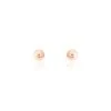 Boucles D'oreilles Puces Fidelia Boule Or Rose -Fanny Boutique B3OFRW0023 master