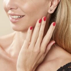 Boucles D'oreilles Puces Celene Or Rose -Fanny Boutique B3OFRW0053 model0