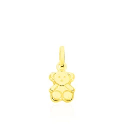 Pendentif Songea Ourson Or Jaune