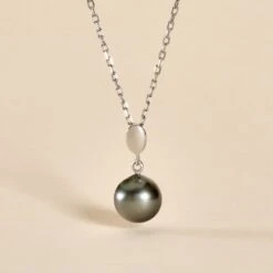 Pendentif Manolita Or Blanc Perle De Culture De Tahiti -Fanny Boutique B3PFBHH065 view2