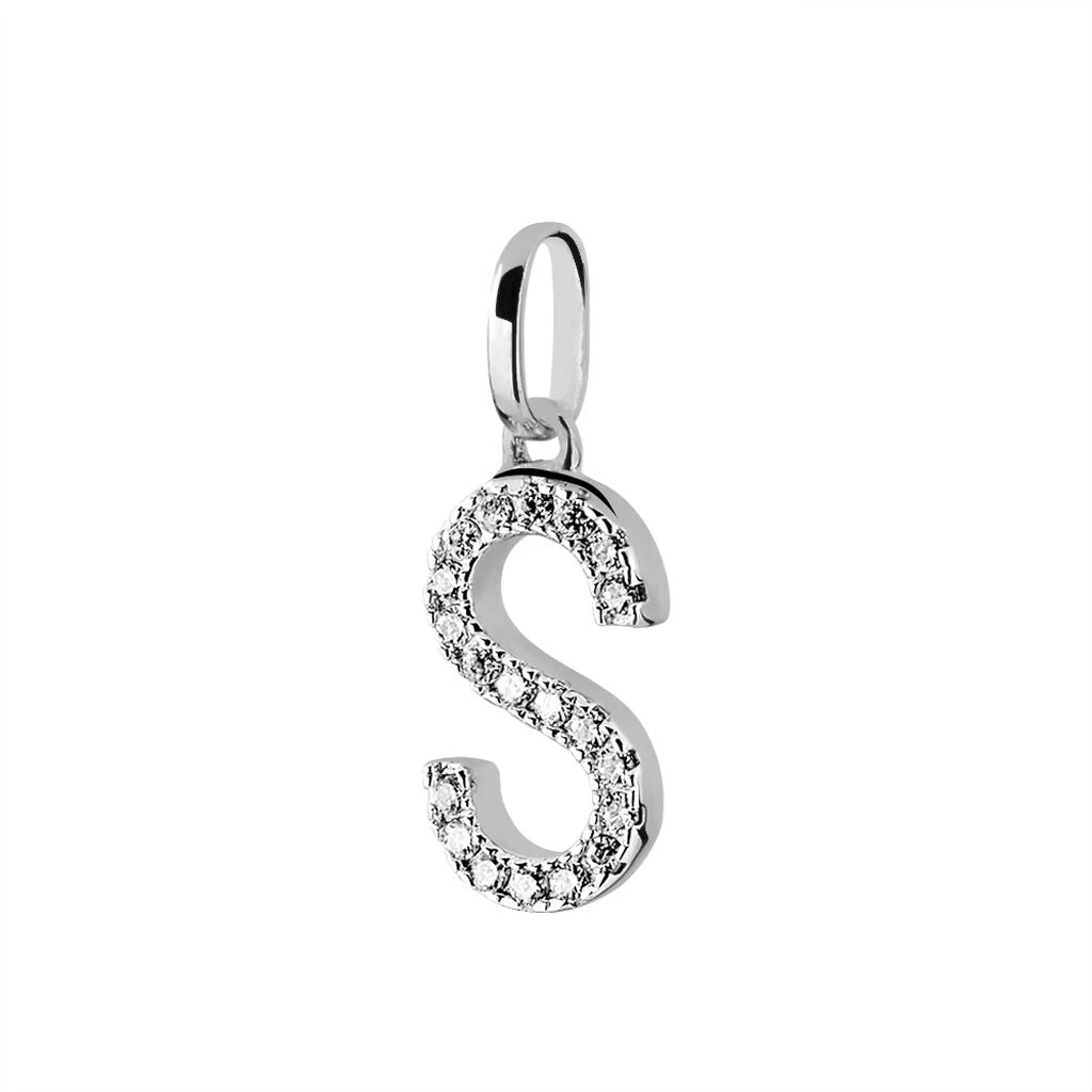 Pendentif Klementine Or Blanc Oxyde De Zirconium 4 Pendentif Klementine Or Blanc Oxyde De Zirconium – Image 2