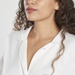 Pendentif Vladimir Or Jaune Emeraude Et Diamant -Fanny Boutique B3PFJEV005 model0