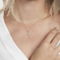 Pendentif Or Jaune Goran Topaze -Fanny Boutique B3PFJT4003 model1