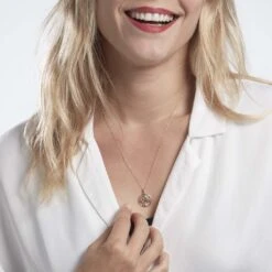 Pendentif Or Jaune Godolieba Topazes -Fanny Boutique B3PFJT5001 model1