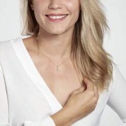 Pendentif Giacinto Or Jaune Perle De Culture -Fanny Boutique B3PFJU2201 model0