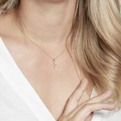 Pendentif Giacinto Or Jaune Perle De Culture -Fanny Boutique B3PFJU2201 model1