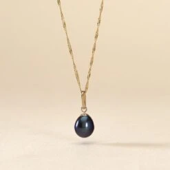 Pendentif Severiane Or Jaune Perle De Culture -Fanny Boutique B3PFJUH001 view2