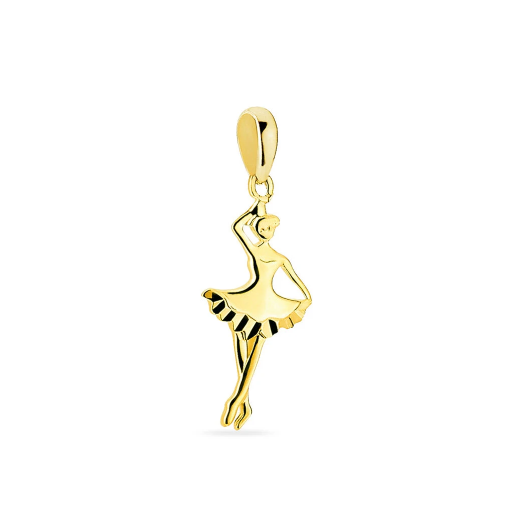 Pendentif Gabinia Danseuse Or Jaune 4 Pendentif Gabinia Danseuse Or Jaune – Image 2