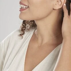 Pendentif Heliciane Fee Or Jaune -Fanny Boutique B3PFJW0379 model0