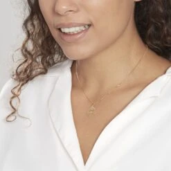 Pendentif Fazzia Bouddha Or Jaune 8 Pendentif Fazzia Bouddha Or Jaune -Fanny Boutique B3PFJW0383 model0