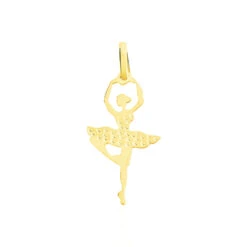Pendentif Gabinia Danceuse Or Jaune