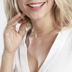 Pendentif Scabieuse Or Jaune -Fanny Boutique B3PFJW0427 model0