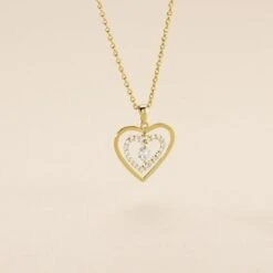 Pendentif Ademe Or Jaune Oxyde De Zirconium -Fanny Boutique B3PFJZW123 view2