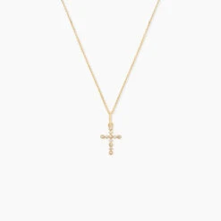 Pendentif Or Jaune Lucinien Oxyde De Zirconium -Fanny Boutique B3PFJZW210 view1