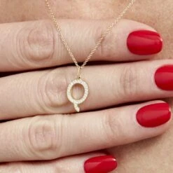 Pendentif Lettre Q Or Jaune Oxyde 9 Pendentif Lettre Q Or Jaune Oxyde -Fanny Boutique B3PFJZW218 model1