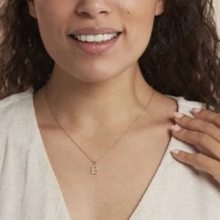 Pendentif Lettre B Or Jaune Oxyde -Fanny Boutique B3PFJZW228 model0
