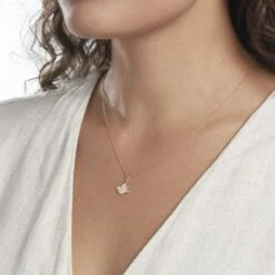 Pendentif Cagiris Or Jaune Oxydes De Zirconium -Fanny Boutique B3PFJZW237 model1