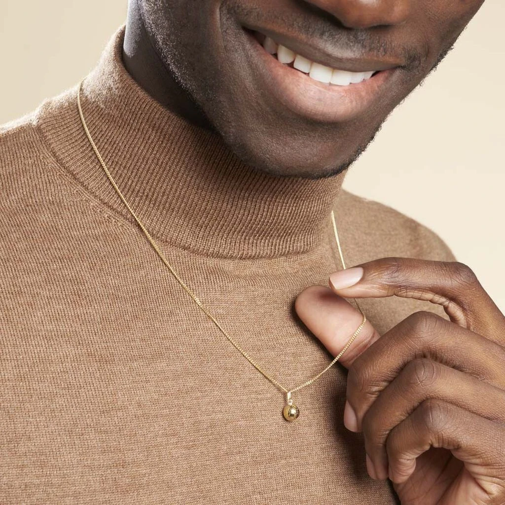 Pendentif Julius Sport Foot Or Jaune 8 Pendentif Julius Sport Foot Or Jaune – Image 6