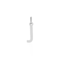Pendentif Ionia Lettre Or Blanc