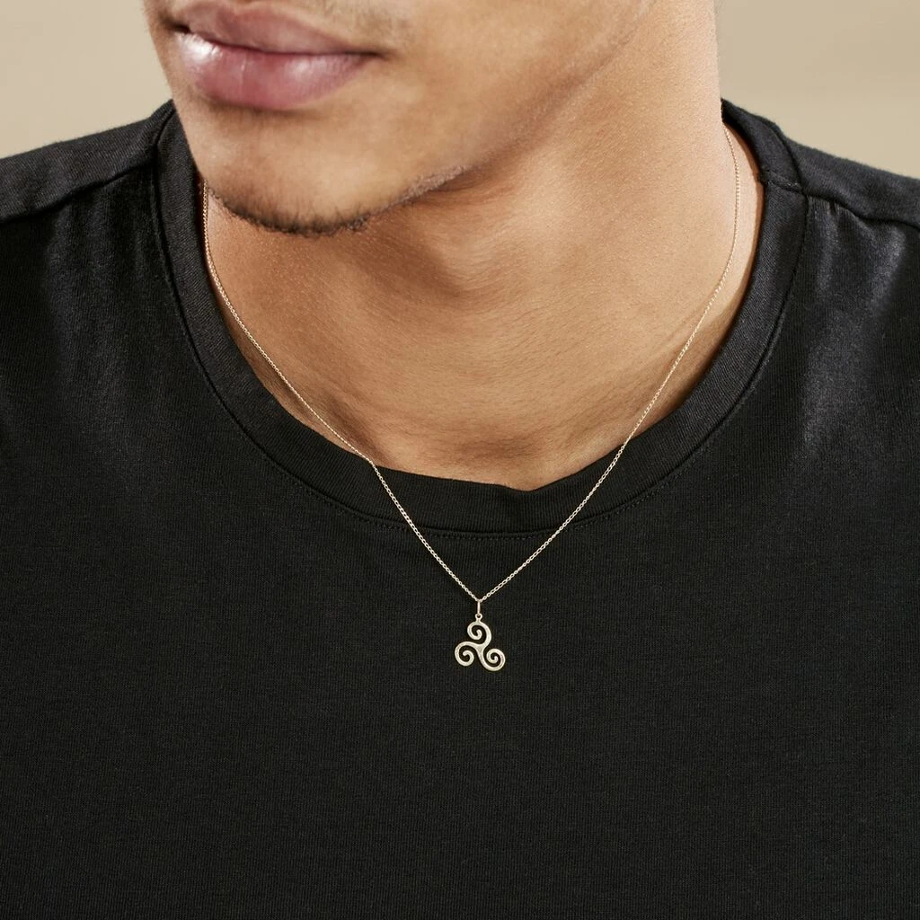 Pendentif Cobeia Triskel Or Jaune 6 Pendentif Cobeia Triskel Or Jaune – Image 4