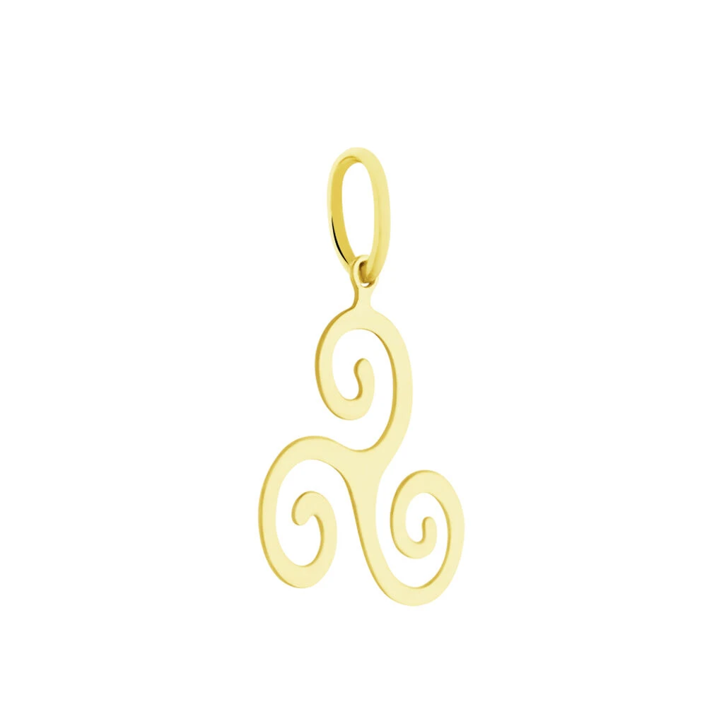 Pendentif Cobeia Triskel Or Jaune 4 Pendentif Cobeia Triskel Or Jaune – Image 2