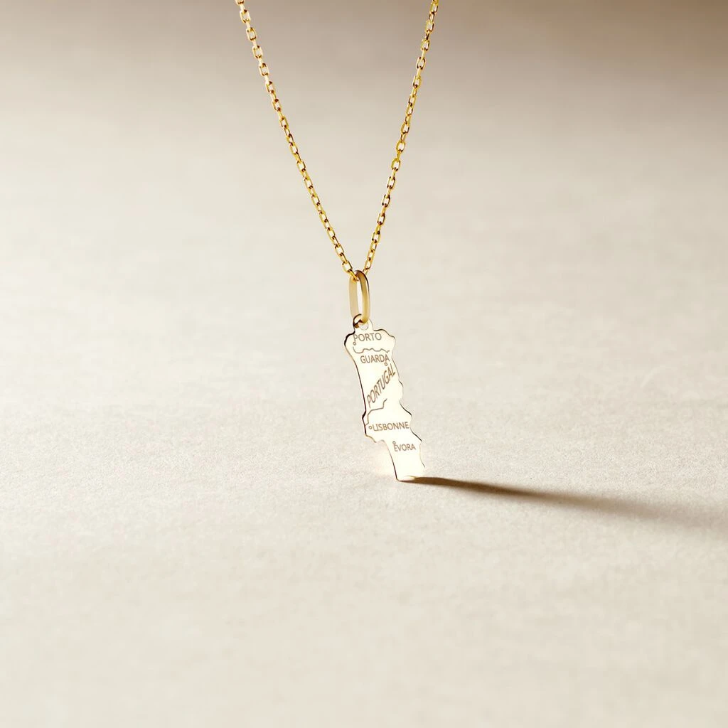 Pendentif Gaietana Portugal Or Jaune 5 Pendentif Gaietana Portugal Or Jaune – Image 3