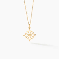 Pendentif Dajo Croix Occitane Or Jaune -Fanny Boutique B3PMJW0178 view1