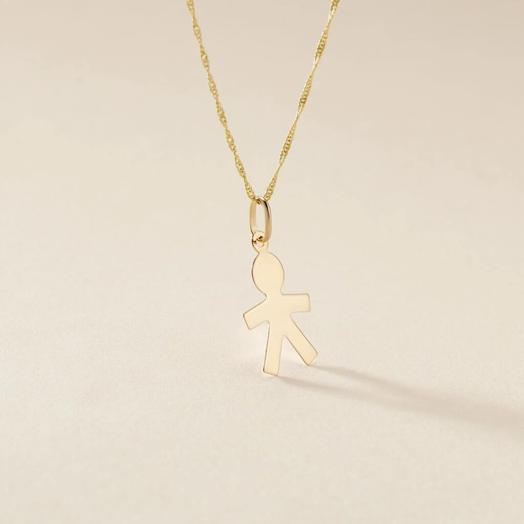 Pendentif Estrellita Garcon Or Jaune 5 Pendentif Estrellita Garcon Or Jaune – Image 3