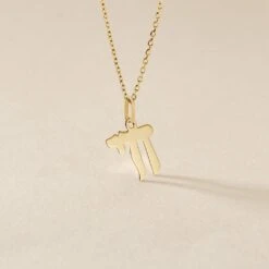 Pendentif Hai Or Jaune -Fanny Boutique B3PMJW0242 view2