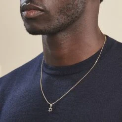 Pendentif Faye Or Jaune -Fanny Boutique B3PMJW0258 model1