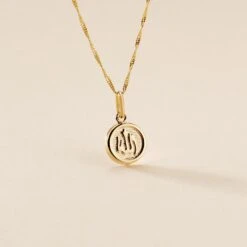 Pendentif Fabie Or Jaune 9 Pendentif Fabie Or Jaune -Fanny Boutique B3PMJW0402 view2