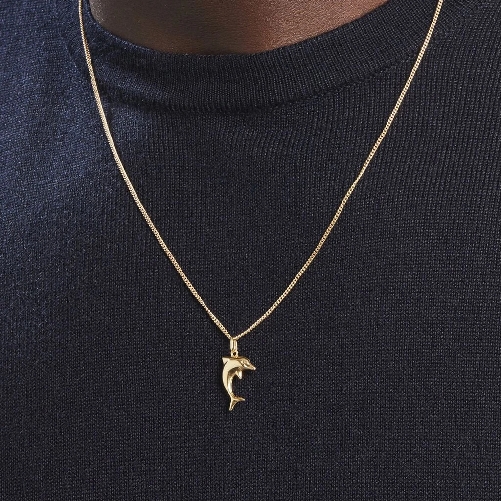 Pendentif Haizia Dauphin Or Jaune 6 Pendentif Haizia Dauphin Or Jaune – Image 4