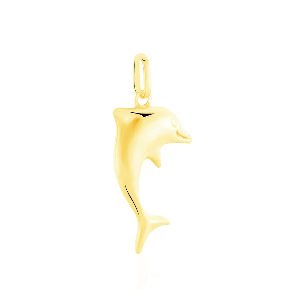 Pendentif Haizia Dauphin Or Jaune 4 Pendentif Haizia Dauphin Or Jaune – Image 2