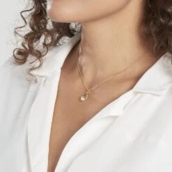 Pendentif Finlay Soleil Or Jaune -Fanny Boutique B3PMJW0931 model1