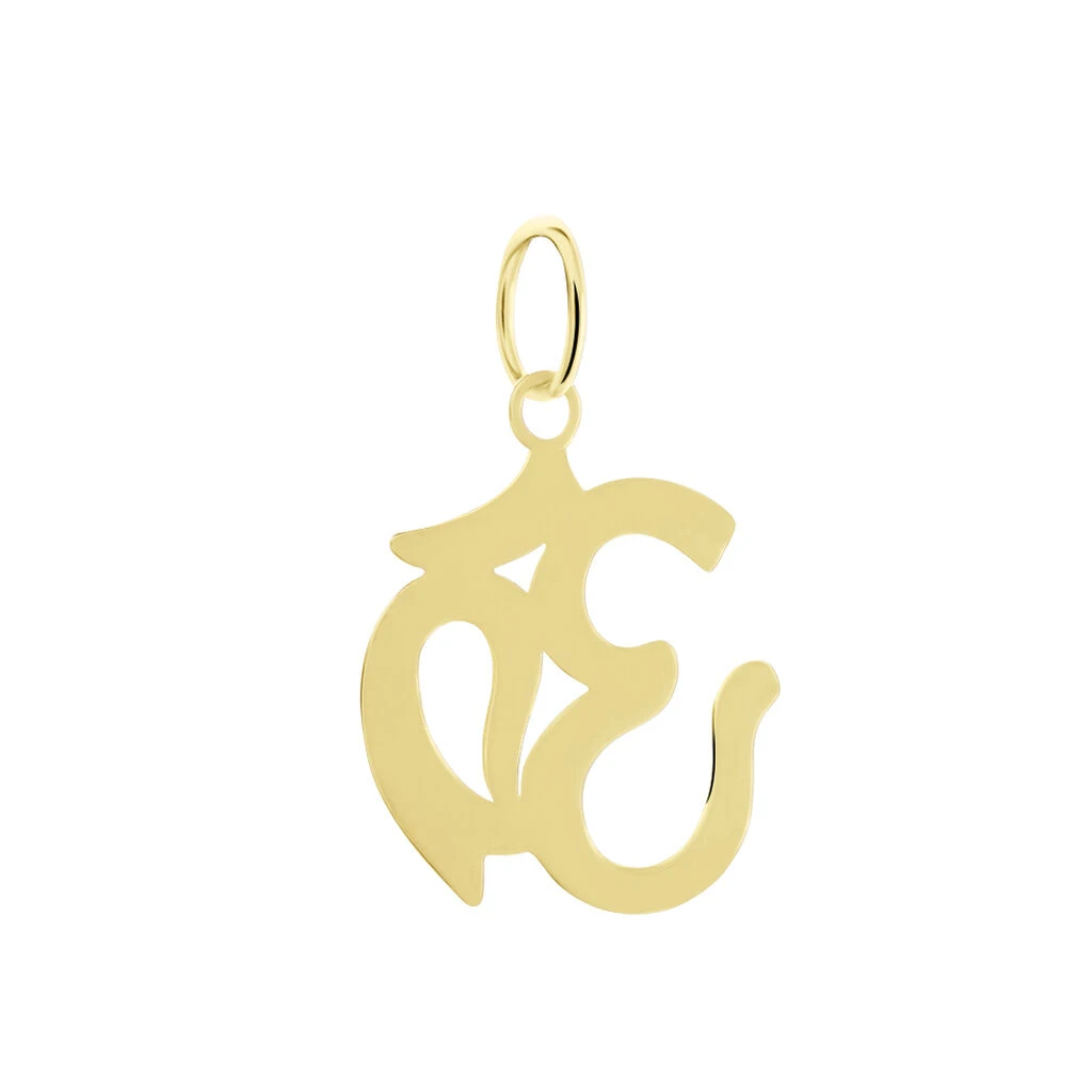 Pendentif Atenea Ohm Or Jaune 5 Pendentif Atenea Ohm Or Jaune – Image 3