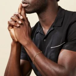 Bracelet Or Jaune Cameo -Fanny Boutique B7BHJW0473 model1