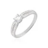 Bague Solitaire Katalina Or Blanc Diamant
