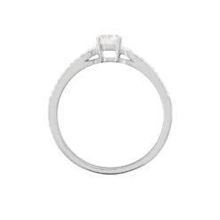 Bague Solitaire Katalina Or Blanc Diamant -Fanny Boutique B7DFBDW3NO view2