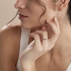 Bague Solitaire Or Blanc Victoria Diamant -Fanny Boutique B7DFBDW3ZM model0