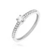 Bague Eliisa Or Blanc Diamant