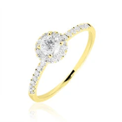Bague Solitaire Lena Or Jaune Diamant