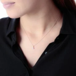 Pendentif Ana-marie Or Jaune Diamant -Fanny Boutique B7PFJDW722 model0