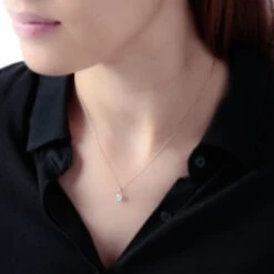 Pendentif Victoria Or Jaune Diamant -Fanny Boutique B7PFJDW746 model0