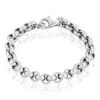 Bracelet Carola Maille Jaseron Argent Blanc 2 Bracelet Carola Maille Jaseron Argent Blanc -Fanny Boutique FABFBW00BZ master