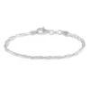 Bracelet Eira Argent Blanc